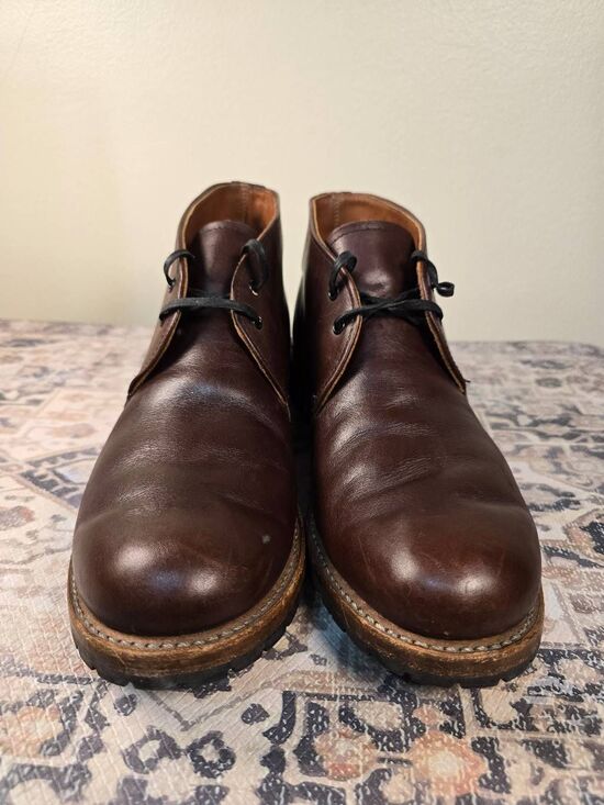 Red Wing 9017 Heritage Beckman Chukka Cigar Leather Work Mens Boots Size 11 D main image 7